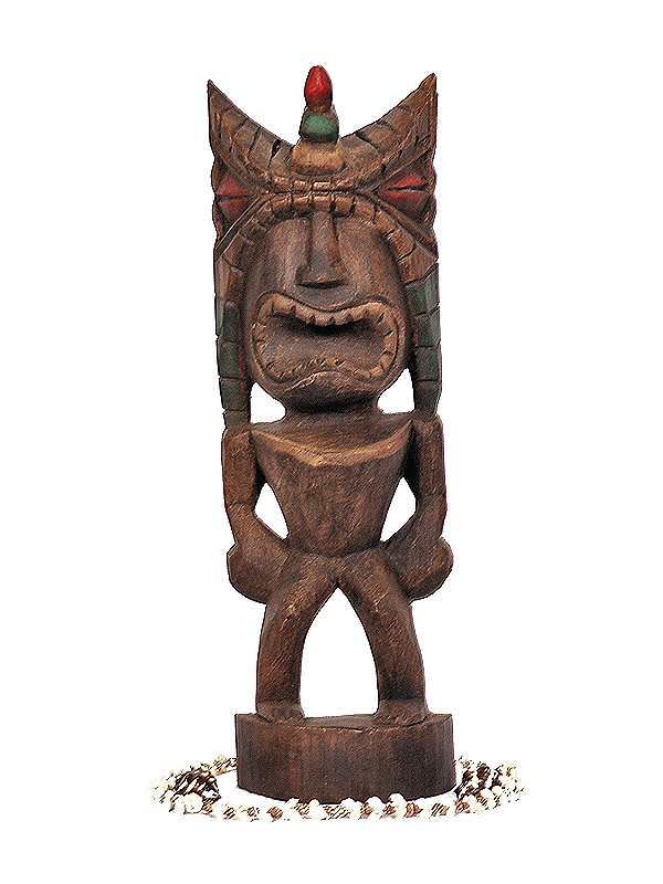 Money Tiki 16" - Hand Carved & Hand Painted Money Tiki 16" - Hand Carved & Hand Painted